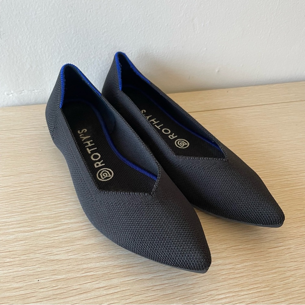 Rothy's The Point Ballet Flat Shoe size 7.5